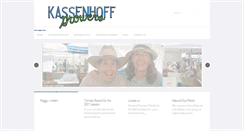 Desktop Screenshot of kassenhoffgrowers.com